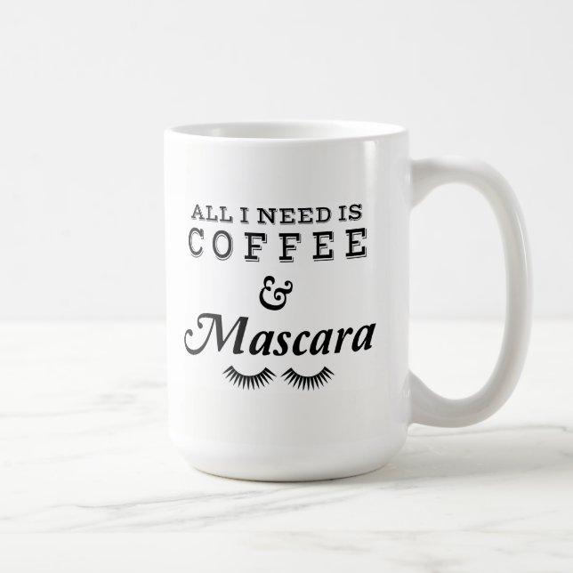 Kaffe och Mascara Kaffemugg (Höger)