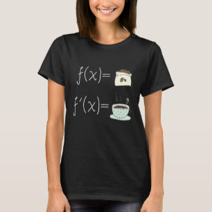 Kaffe- och matematikkaffelärare t shirt