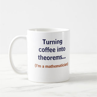 Kaffe och Math Kaffemugg