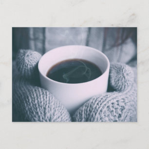 Kaffe och mitt vykort