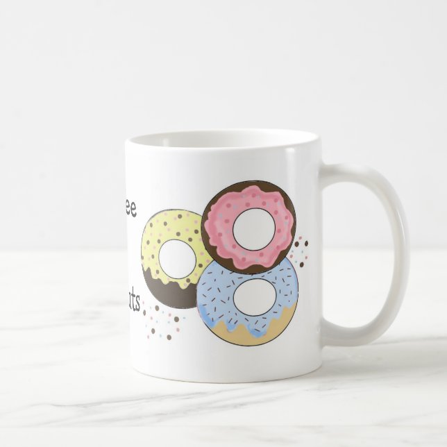 Kaffe och Munkar Kaffemugg (Höger)
