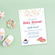 Kaffe och Munkströssel Baby Shower