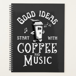 Kaffe och Music Älskare Positve Say