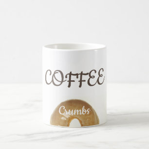 Kaffe- och nötkaffekärnor, lustigt kaffemugg