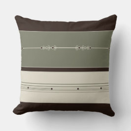 Kaffe och olivolja kudde