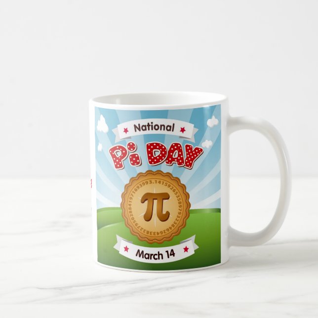 Kaffe och PAJ på Pi Day Kaffemugg (Höger)