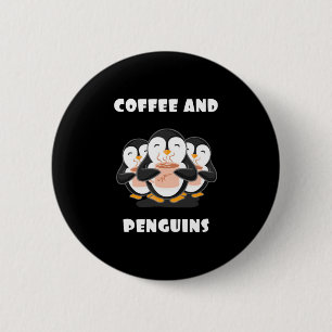 Kaffe och pingviner knapp
