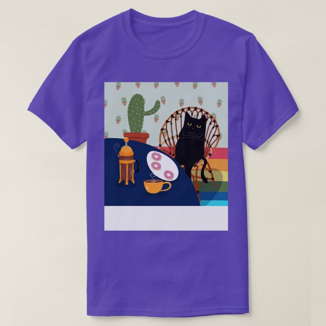 Kaffe och potatis t shirt (Design framsida)