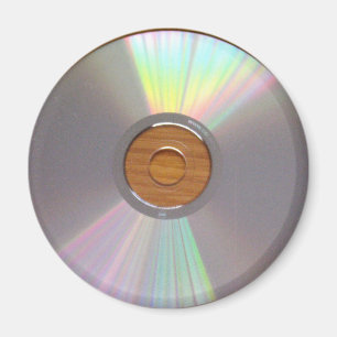 Kaffe- och Quirky CD-magnet Magnet