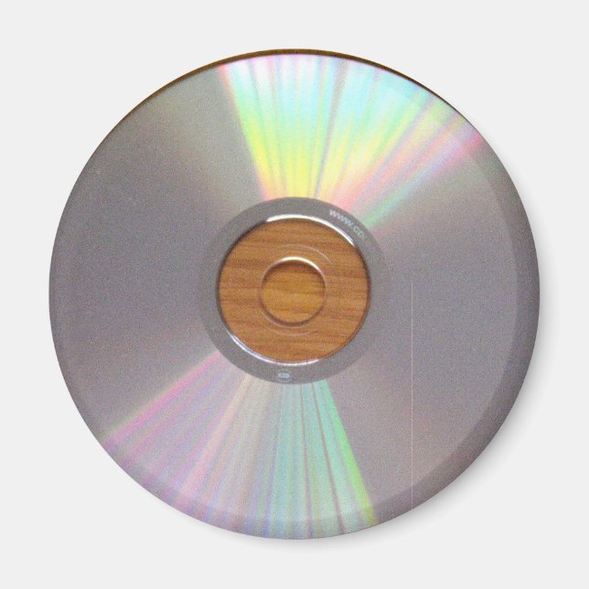 Kaffe- och Quirky CD-magnet Magnet (Framsidan)