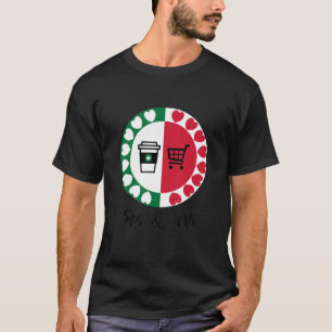 Kaffe och Resor-sips och Resor T Shirt