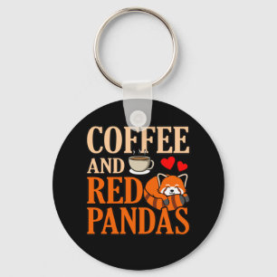 Kaffe och rödpandor (pandabit) Pandagapa från s Nyckelring