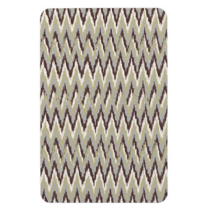 Kaffe och Sage iKat ZigZag Mönster Magnet