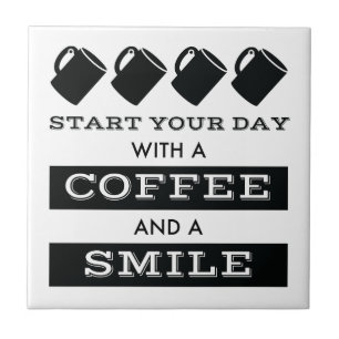 Kaffe- och sjömilplattor kakelplatta