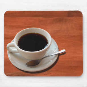 Kaffe och sked musmatta