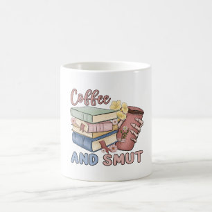 Kaffe och Smut Bokar Nerdy-gåvor Kaffemugg