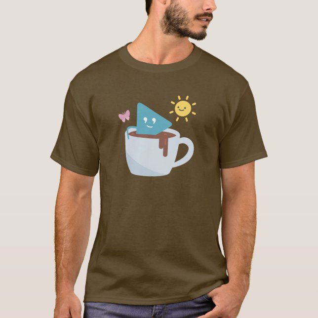 Kaffe och solsken t shirt (Framsida)