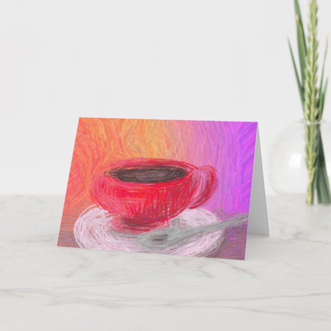 Kaffe och spritdrycker kort (Framsida)