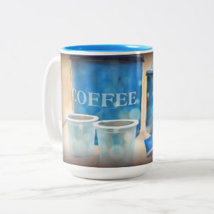 Kaffe och Tea Bild Mugg