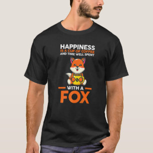 Kaffe och tid som tillbringats med räv t shirt