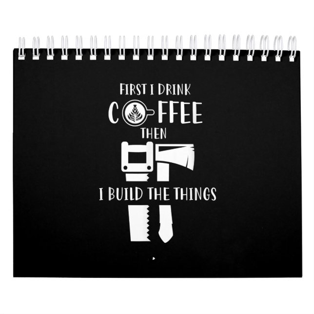 Kaffe och trävaror av matrester kalender (Omslag)