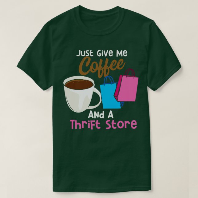 Kaffe och tuftlager t shirt (Design framsida)