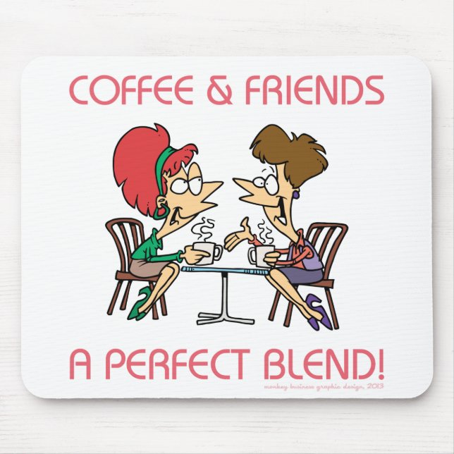 KAFFE OCH VÄNNER... MUSMATTA (Framsidan)