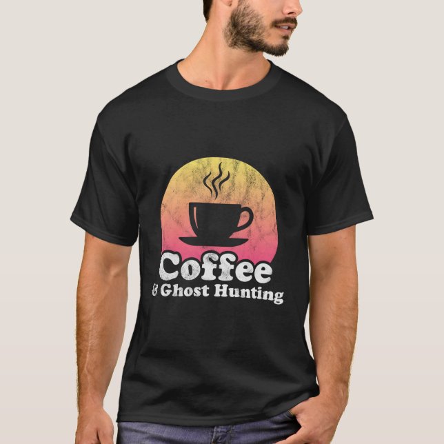 Kaffe- och värdjakt t shirt (Framsida)