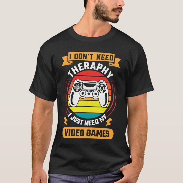 Kaffe och videospel Video Game Älskare-flicka T Shirt (Framsida)