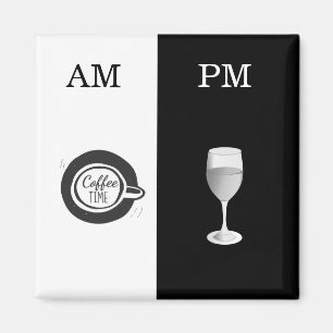Kaffe och Vin-magnet Magnet