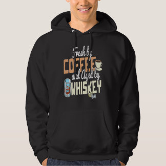 Kaffe och whisky på kvällen  Latte FM Whisky Hoodie