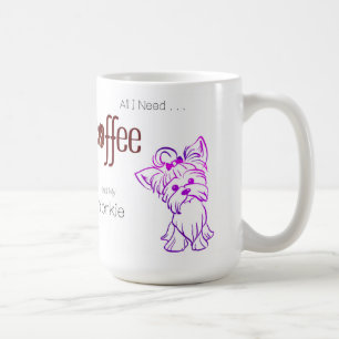 Kaffe och Yorkie Kaffemugg