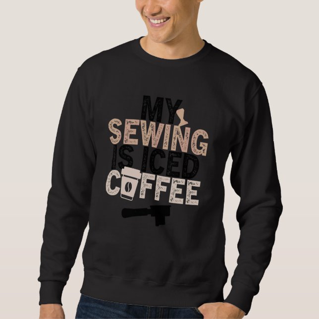 Kaffe-offertkaffe, Coola Kaffe 21 Lång Ärmad Tröja (Framsida)