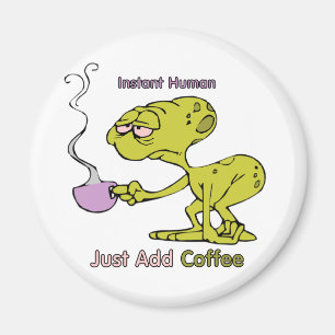 Kaffe: Ögonblickmänniska Magnet