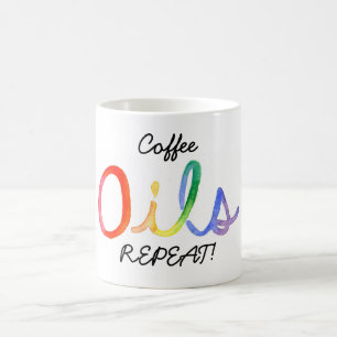 Kaffe OLJOR, REPETITION! Mugg