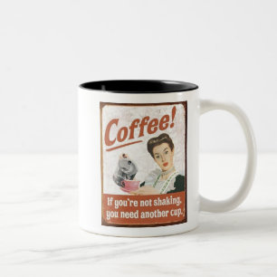 Kaffe, om du inte skakar dig behov en annan kopp
