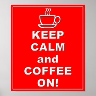 Kaffe På Affisch