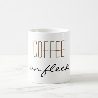 "Kaffe på Fleek" mugg