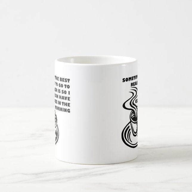 Kaffe på morgonen Rolig mugg (Center)