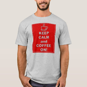Kaffe På T-shirt