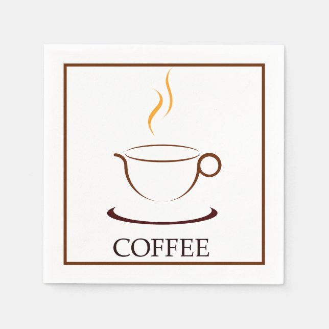 Kaffe Pappersservett (Framsidan)