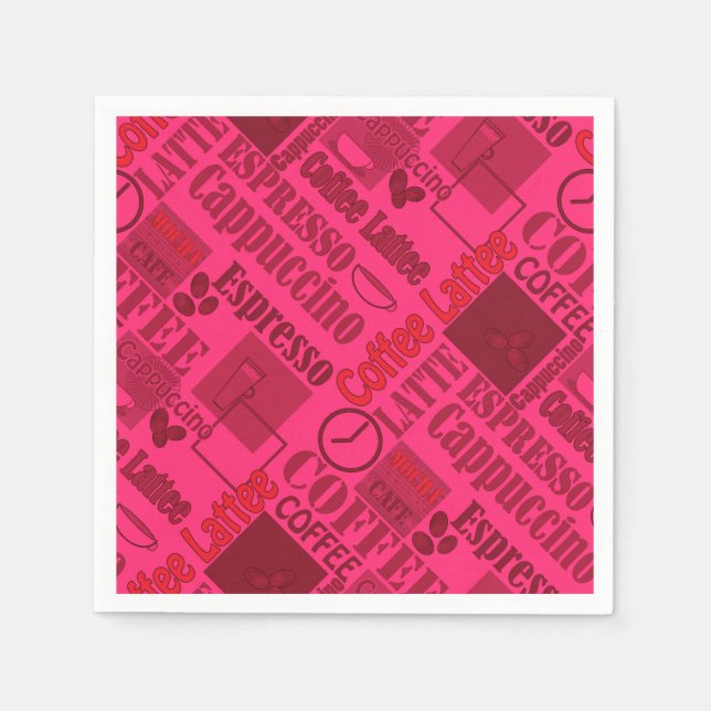 Kaffe Pappersservett (Framsidan)