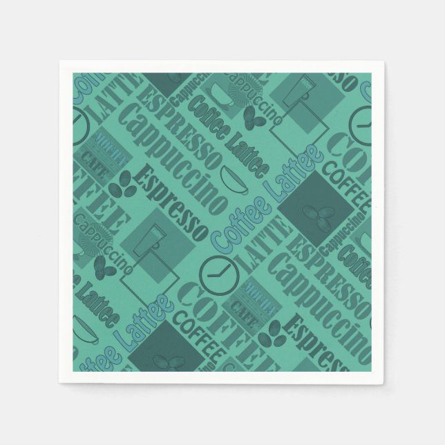 Kaffe Pappersservett (Framsidan)