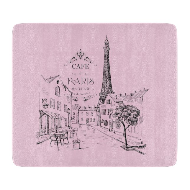 Kaffe Paris Skärbräda (Framsidan)