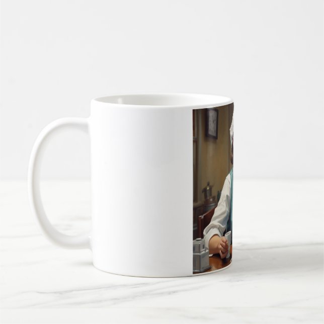 Kaffe, patienter och Sarcasm: Sip med en sjömil Kaffemugg (Vänster)