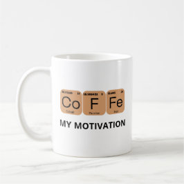 Kaffe Periodiska Systemet Element Kaffemugg