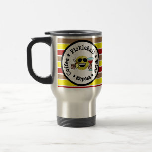 Kaffe, pickleball, Vin, upprepa pickleball Addict Resemugg