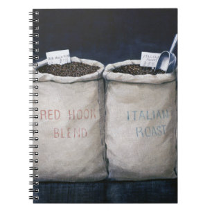 Kaffe plundrar 1990 anteckningsbok