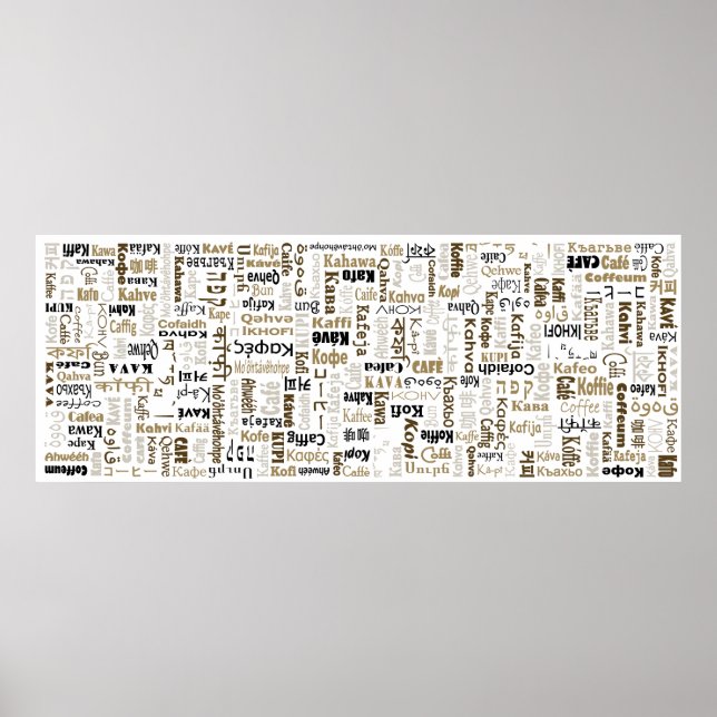 Kaffe Poster (Framsidan)