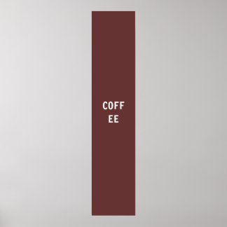 kaffe poster
